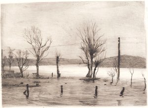 Paesaggio invernale a Tyreholm da Peter Vilhelm Ilsted