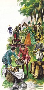 Un picnic per la regina Elisabetta I da Peter Jackson