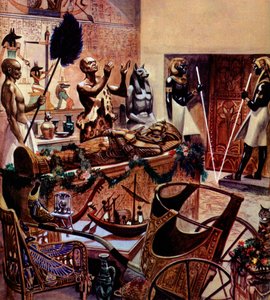 Sepoltura di Tutankhamon da Peter Jackson