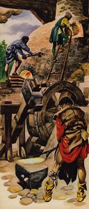 Produzione del ferro nel Medioevo