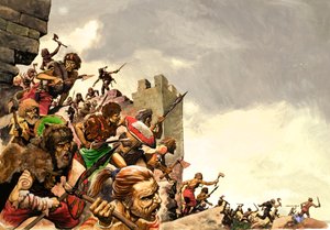 Guerrieri Pitti invadono la Britannia da Peter Jackson