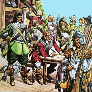 Rievocazione della guerra civile inglese