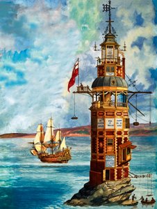 Il primo faro di Eddystone da Peter Jackson