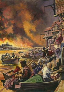 Il grande incendio di Londra 1666 da Peter Jackson