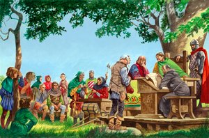 Le leggi del maniero in epoca normanna da Peter Jackson