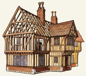 La Meravigliosa Storia della Gran Bretagna: Costruzione di una Casa Tudor