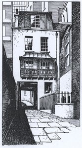 La vecchia casa di guardia in Strand Lane da Peter Jackson