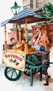 Venditore di gelati vittoriano da Peter Jackson