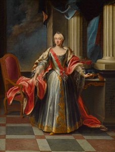 Ritratto di Maria Anna Sofia di Sassonia, Elettrice di Baviera da Peter Jacob Horemans