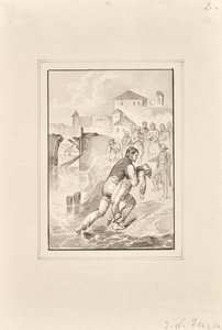 Recupero di un ragazzo annegato da Peter Johann Nepomuk Geiger