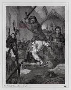 Esecuzione del conte di Reinstein-Tattenbach da Peter Johann Nepomuk Geiger