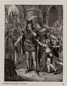 Giovanni il Cieco, Re di Boemia (incisione)