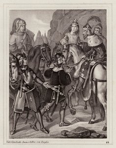 Ludovico il Pio, Re dei Franchi e Imperatore del Sacro Romano Impero da Peter Johann Nepomuk Geiger