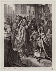 Matrimonio di Ottocaro II di Boemia e Cunegonda di Slavonia da Peter Johann Nepomuk Geiger