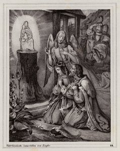 Pellegrinaggio di Vladislao Enrico di Moravia e sua moglie al santuario di Mariazell da Peter Johann Nepomuk Geiger