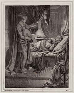 La visione di Valeria di San Floriano da Peter Johann Nepomuk Geiger