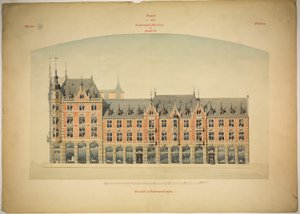 Rathskeller Neubau, Halle (Saale), Sassonia-Anhalt, Germania, elevazione