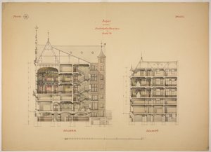 Rathskeller Neubau, Halle (Saale), Sassonia-Anhalt, Germania, Due sezioni