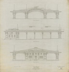 Padiglione musicale di Ravinia da Peter Joseph Weber