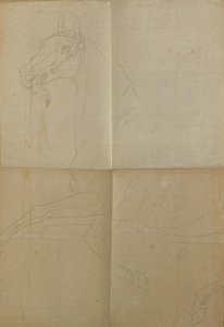 Disegno di contorno per "Rüdiger e Angelika