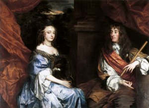 Anne Hyde, duchessa di York; re Giacomo II da Peter Lely