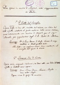 Prefazione al libretto dell