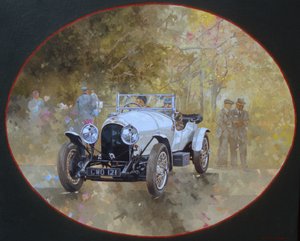 Bentley 3 litri a Kelmarsh