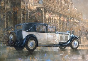 Luci di Natale e Bentley 8 litri