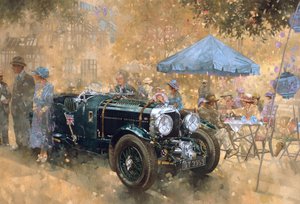 Festa in giardino con la Bentley da Peter Miller