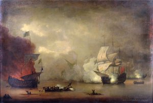 Combattimento navale tra la HMS 