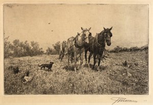 (Aratura autunnale) da Peter Moran
