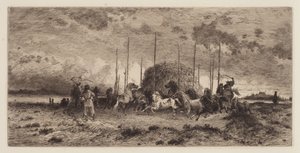 Raccolto a San Juan, Nuovo Messico da Peter Moran