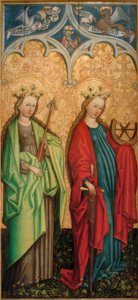 Le sante Orsola e Caterina d