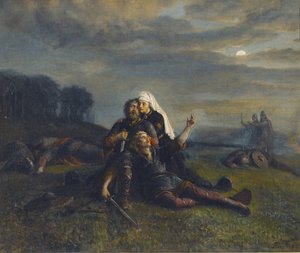 Dopo la battaglia da Peter Nicolai Arbo