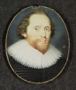 Uomo detto essere William Herbert, 3° Conte di Pembroke, c.1625 da Peter Oliver