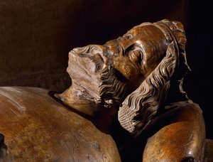 Ottakar I, re di Boemia Testa ... (pietra) da Peter Parler
