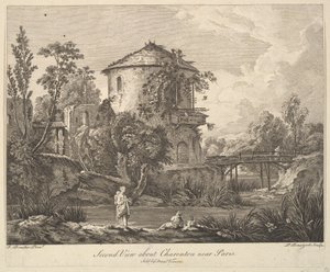 Seconda vista di Charenton vicino a Parigi da Peter Paul Benazech