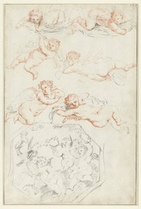Studi di putti da Peter Paul Rubens (possibly)