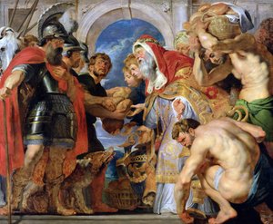 Abramo e Melchisedec da Peter Paul Rubens