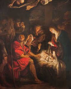 Adorazione dei pastori da Peter Paul Rubens