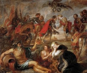 Incontro del re Ferdinando d