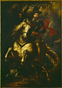 Ritratto di Giovanni Carlo Doria a cavallo da Peter Paul Rubens