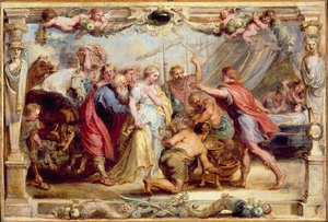 Briseide Restituita ad Achille da Peter Paul Rubens
