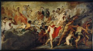 Consiglio degli dei sui matrimoni spagnoli da Peter Paul Rubens