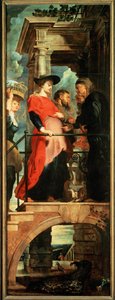 Discesa dalla croce, pannello sinistro: Visitazione (dipinto) da Peter Paul Rubens