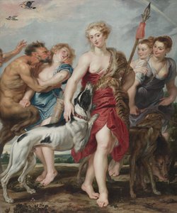 Diana e le sue ninfe partono per la caccia, c.1615 da Peter Paul Rubens