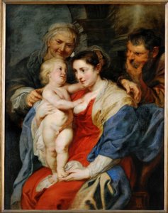 La sacra famiglia con Sant