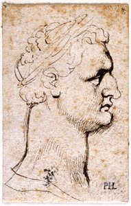 Domiziano, da dieci disegni di otto dei primi dodici Cesari, dopo le medaglie di Giovanni da Cavino da Peter Paul Rubens