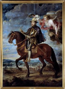 Ritratto equestre di Filippo II, re di Spagna (1527-1598) da Peter Paul Rubens