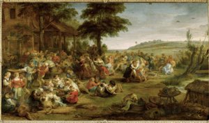 Festa fiamminga da Peter Paul Rubens